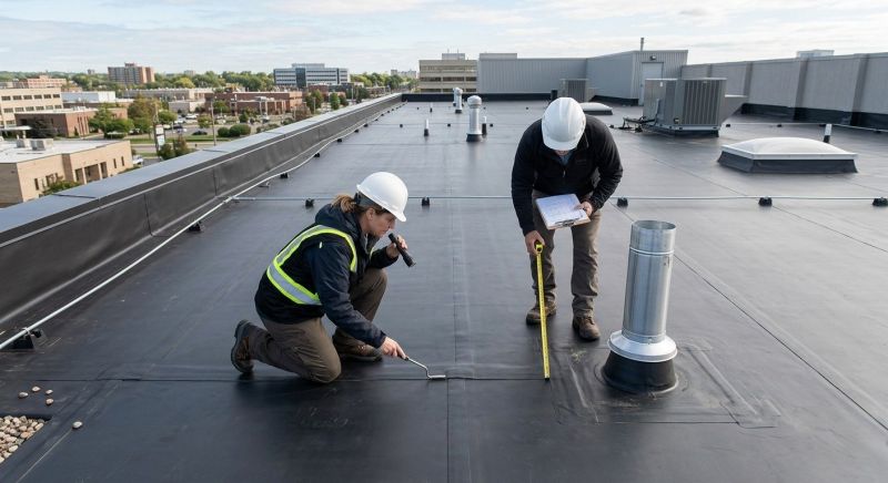 Rubber Roof Inspection in Gloucester County, NJ