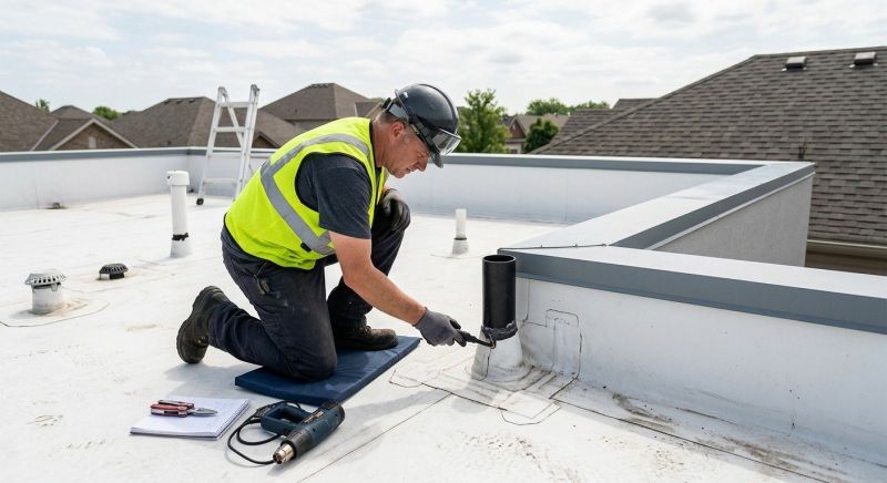 Rubber Roof Inspection in Gloucester County, NJ