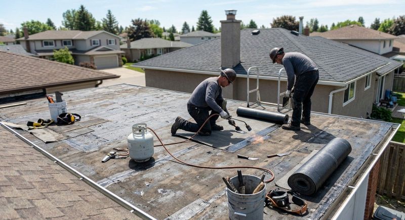 Rubber Roof Repair in Sewell, NJ