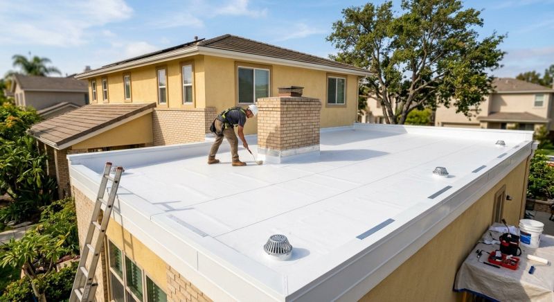 Rubber Roof Repair in Waterford Works, NJ