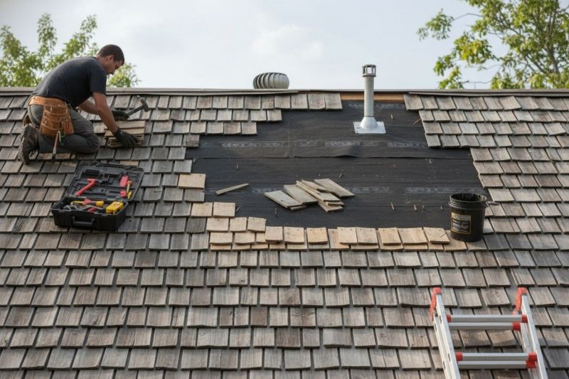 Shake Shingle Repair in Blackwood, NJ