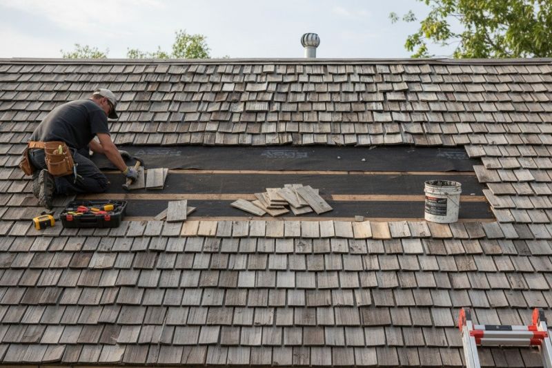 Shake Shingle Repair in Glenside, PA