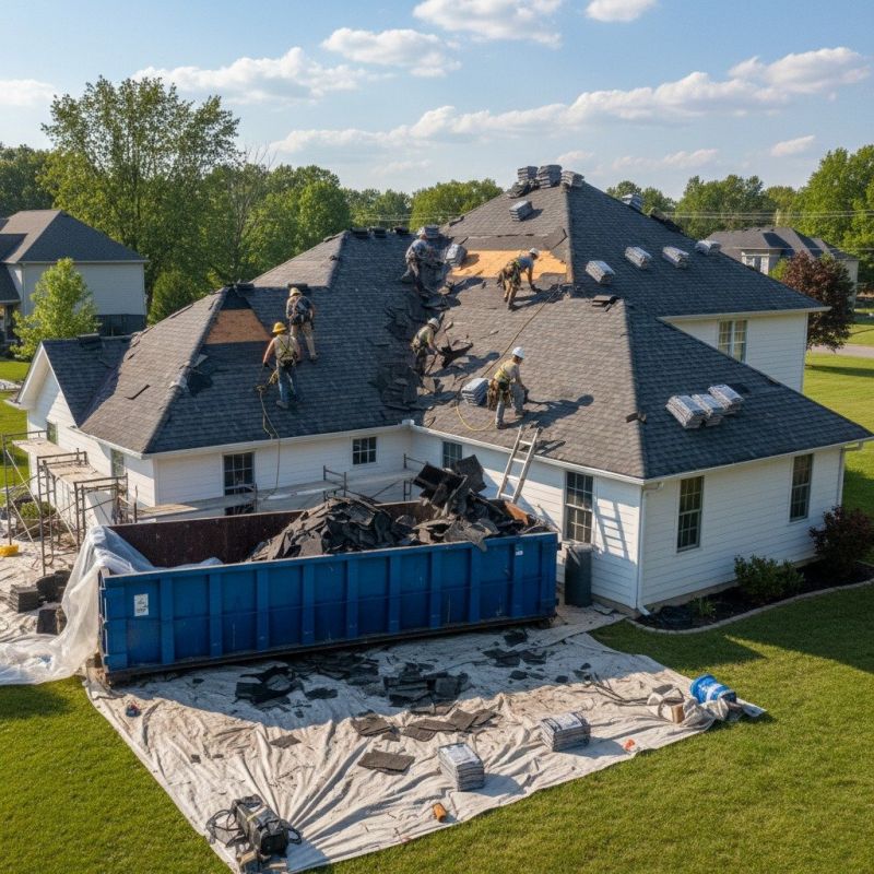 Shingle Roof Replacement in Bryn Mawr, PA