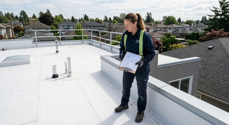 Single Ply Roof Inspection in Gloucester County, NJ