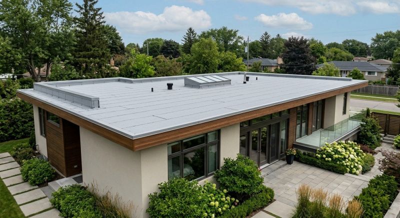 Single Ply Roof Installation in Cheltenham, PA