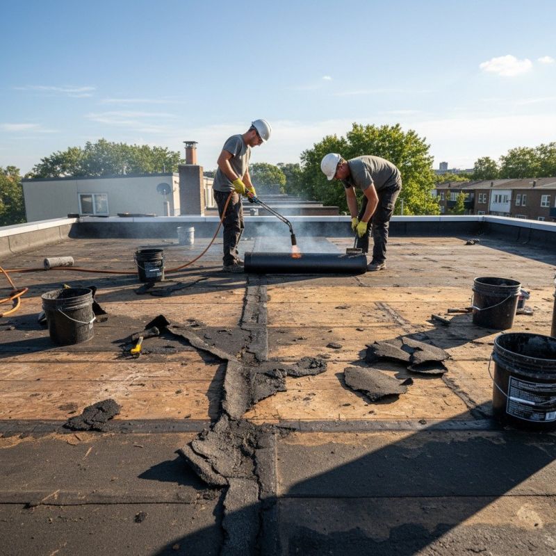 Single Ply Roof Repair in Burlington County, NJ