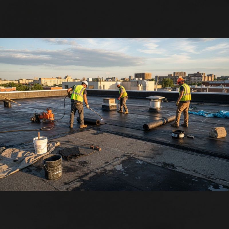 Single Ply Roof Repair in Gloucester County, NJ