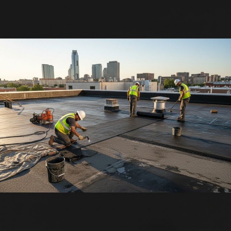 Single Ply Roof Repair in Upper Darby, PA