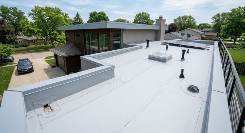 Single Ply Roof Replacement in Camden, NJ