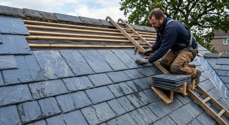 Slate Roof Installation in Williamstown, NJ