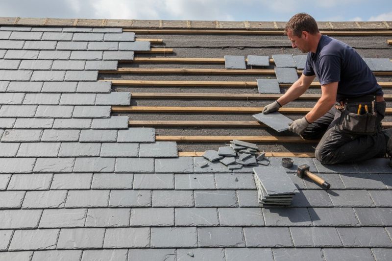 Slate Roof Repair in Newtown Square, PA