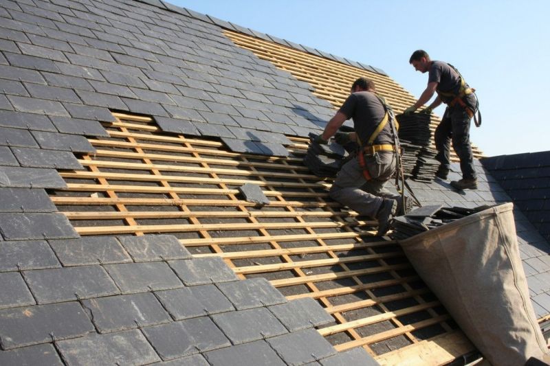 Slate Roof Replacement in Haddon Heights, NJ