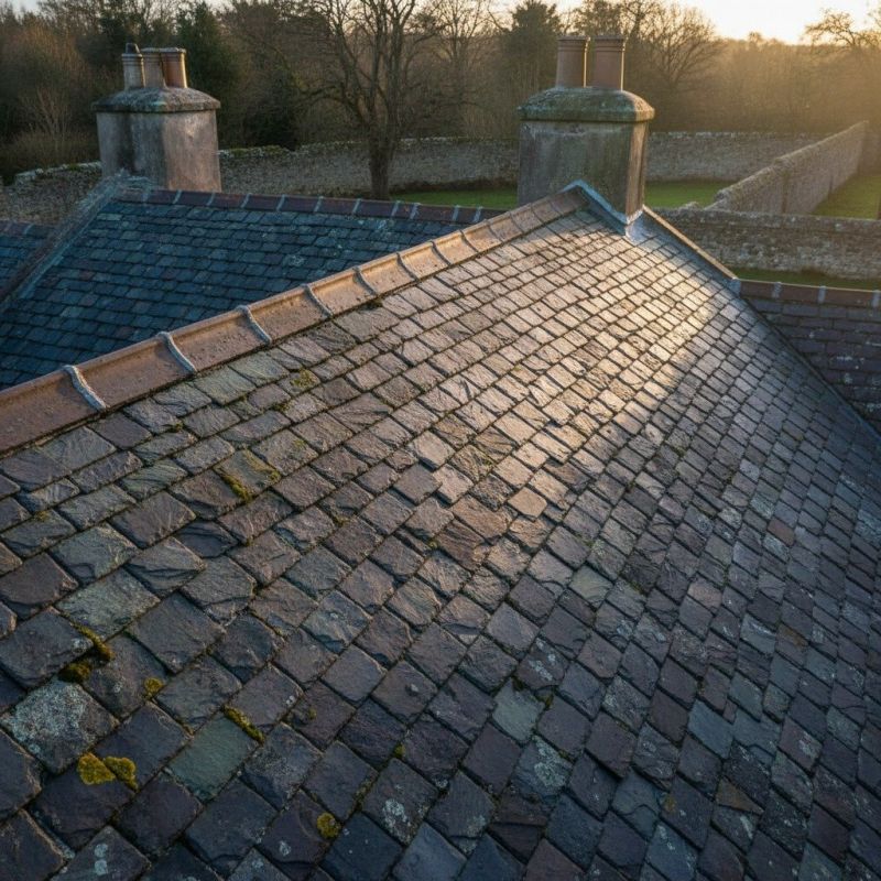 Slate Roof Replacement in Media, PA