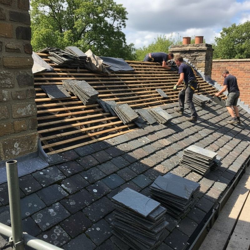 Slate Roof Replacement in Pennsauken, NJ