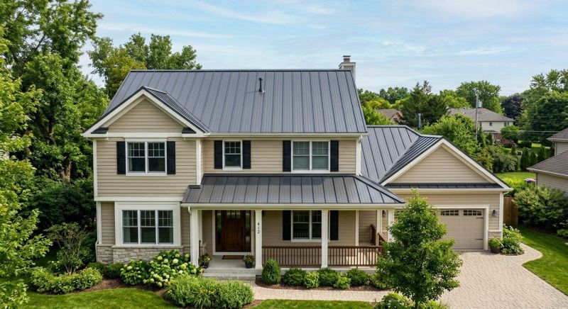 Steel Roof Replacement in Glenside, PA