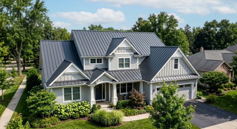 Steel Roof Replacement in Wayne, PA