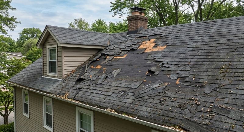 Storm Damage Roof Repair in Aston, PA