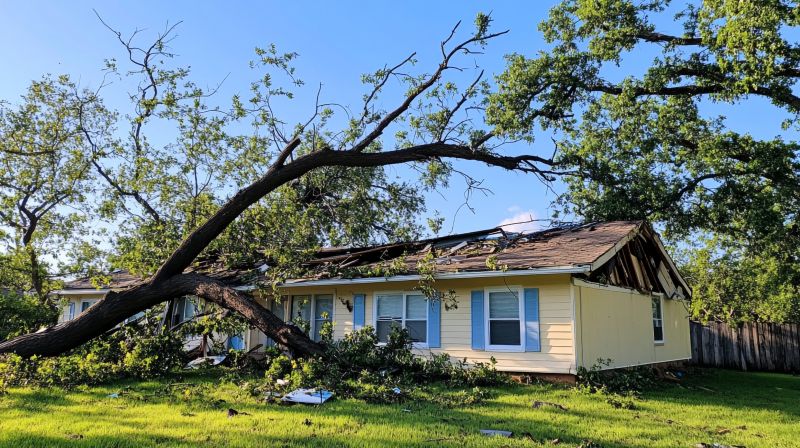 Storm Damage Roof Repair in Media, PA