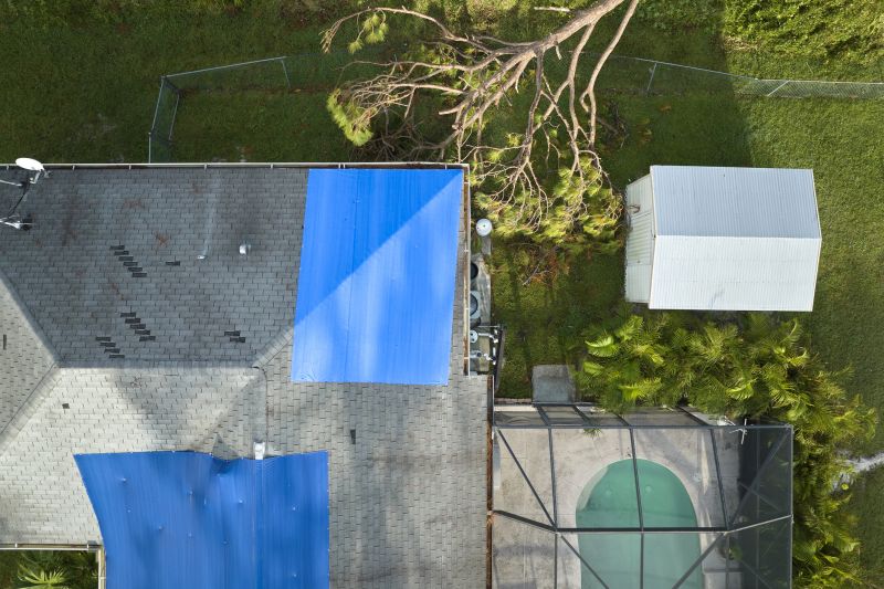 Storm Damage Roof Tarping in Gloucester County, NJ