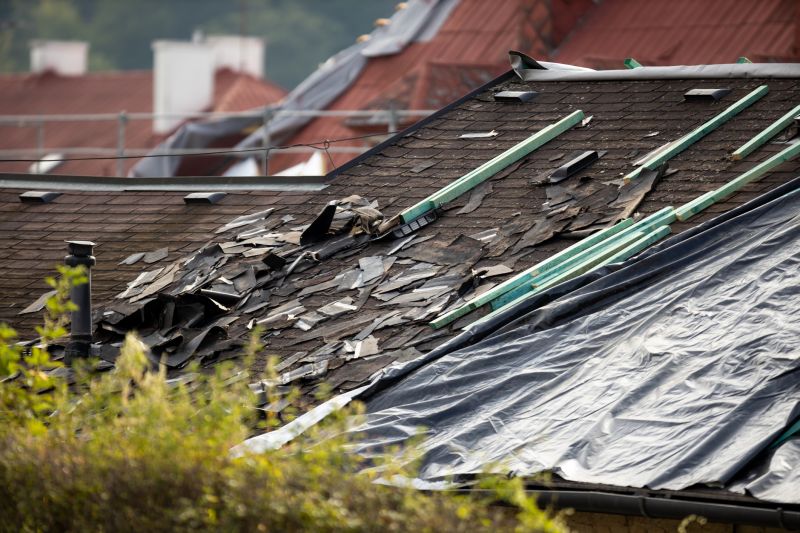 Storm Damage Roof Tarping in Gloucester County, NJ