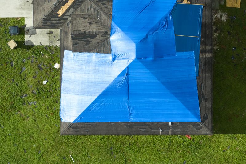 Storm Damage Roof Tarping in Gloucester County, NJ
