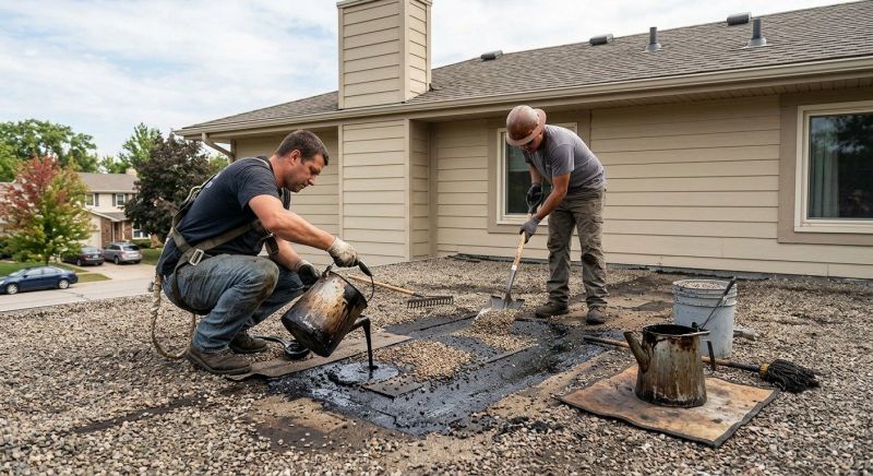 Tar And Gravel Roof Repair in Blackwood, NJ