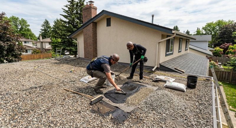 Tar And Gravel Roof Repair in Burlington County, NJ