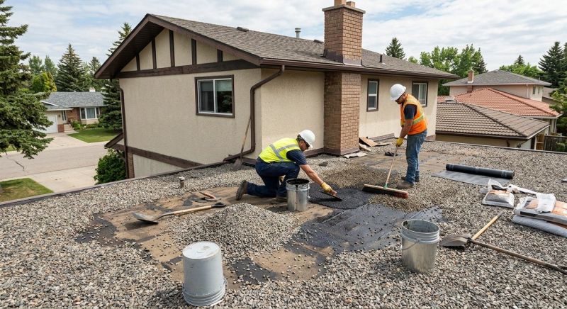 Tar And Gravel Roof Repair in Clifton Heights, PA