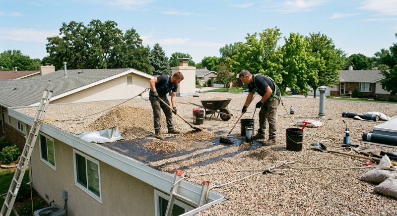 Tar And Gravel Roof Repair in Wayne, PA