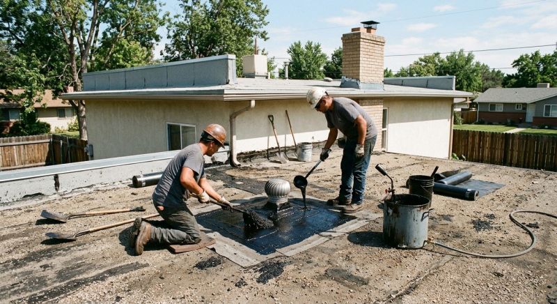 Tar Roof Repair in Marcus Hook, PA