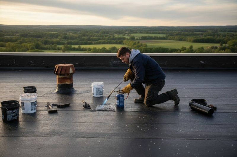 Tar Roof Repair in Marcus Hook, PA