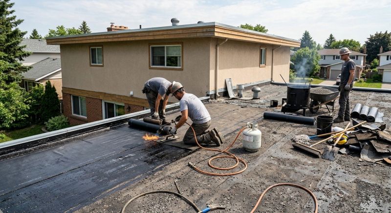 Tar Roof Repair in Williamstown, NJ