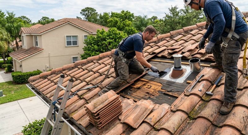 Tile Roof Repair in Monroeville, NJ