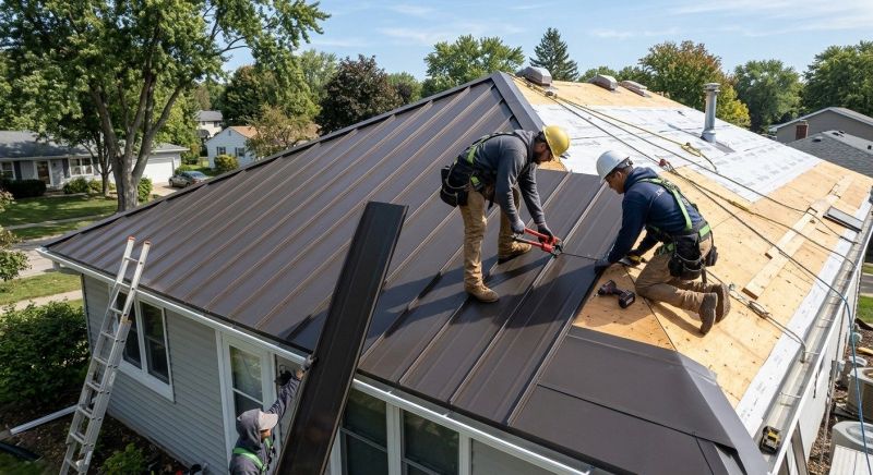 Tin Roof Installation in Delaware County, PA