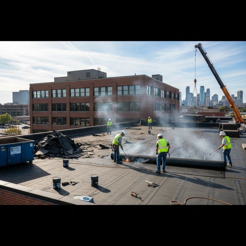 Tpo Roof Replacement in Glenside, PA