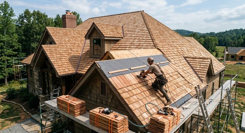 Wood Roofing Installation in Burlington County, NJ