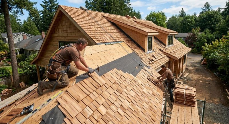 Wood Roofing Installation in Camden County, NJ