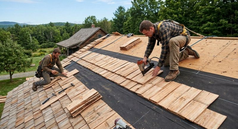 Wood Roofing Installation in Hammonton, NJ