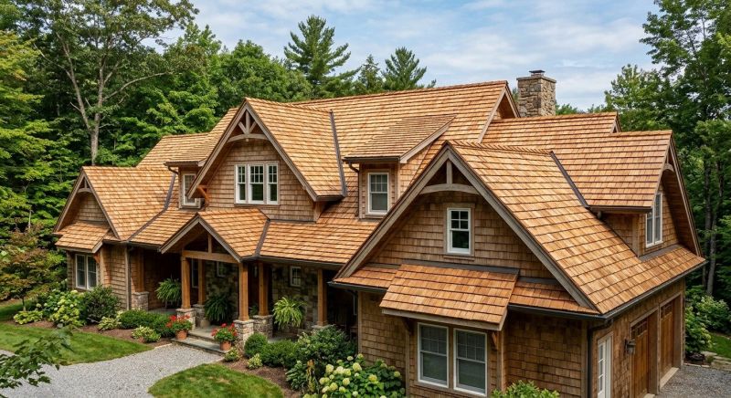 Wood Roofing Installation in Media, PA