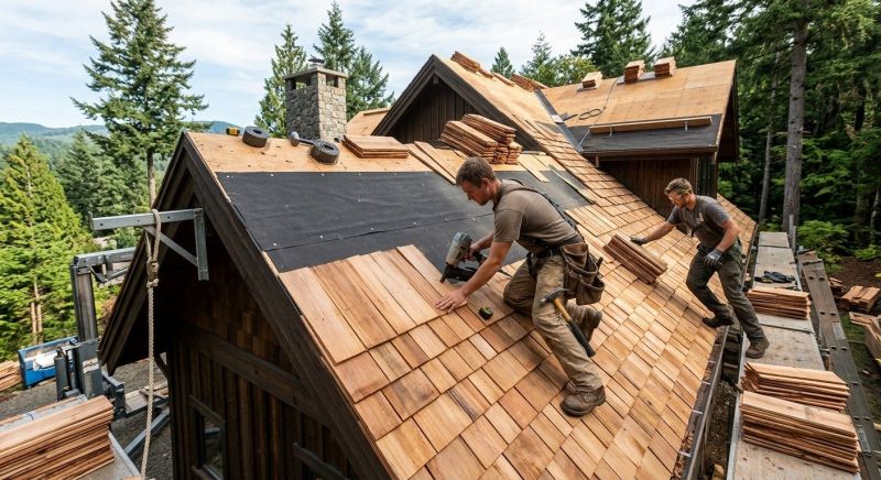 Wood Roofing Installation in Willingboro, NJ