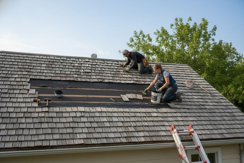 Wood Shake Roof Repair in Sewell, NJ