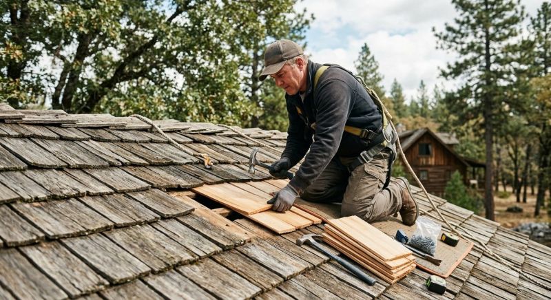 Wood Shake Roof Repair in Sewell, NJ