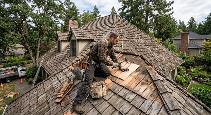 Wood Shake Roof Repair in Sewell, NJ