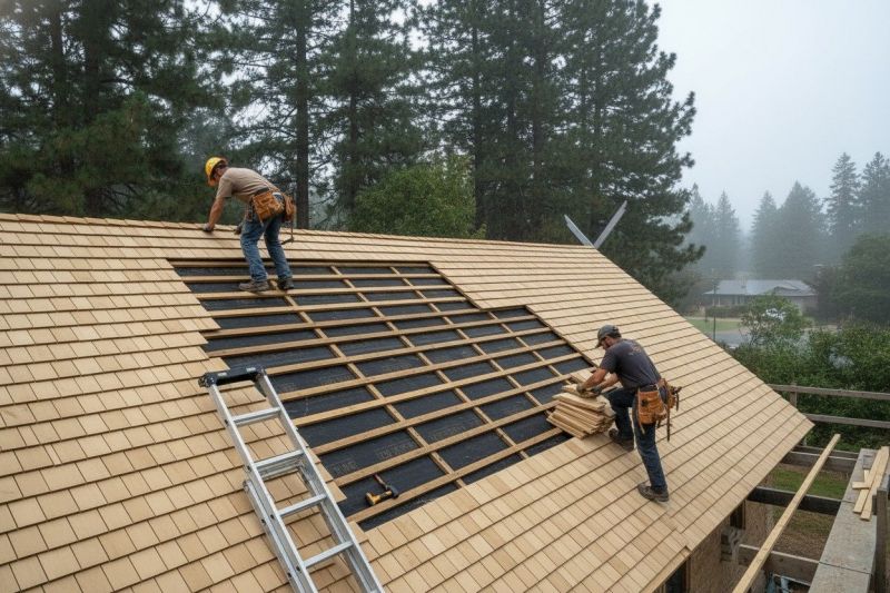 Wood Shake Roof Repair in Sewell, NJ