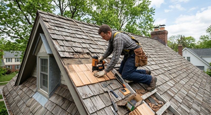 Wood Shingles Repair in Collingswood, NJ